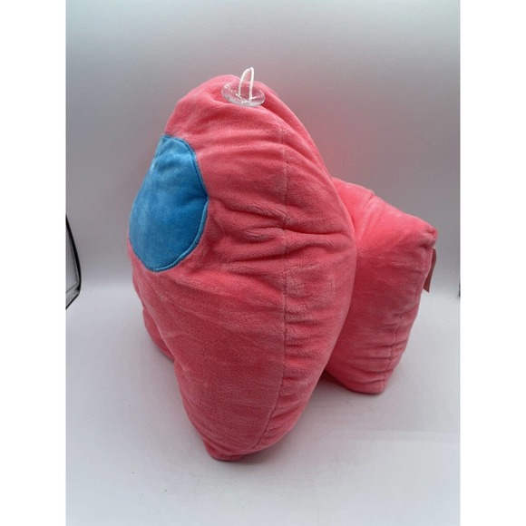 Among Us Crewmate Plush 11” Super Soft Pink Blue With Suction Cup Video Game New - Picture 2 of 9